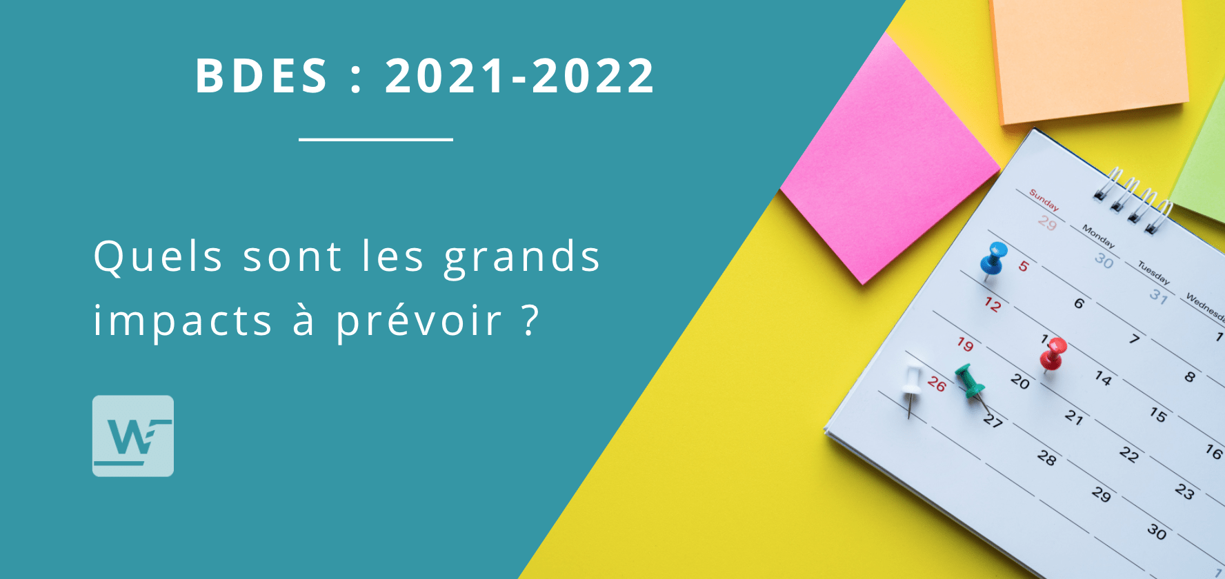 changements BDES 2021 2022