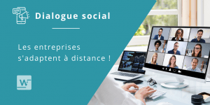 dialogue social à distance