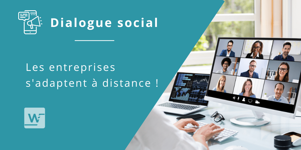 dialogue social à distance