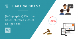 Infographie : 5 ans de la BDES !